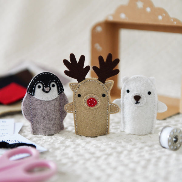 Personalised Finger Puppet Making Kits - Picture to puppet