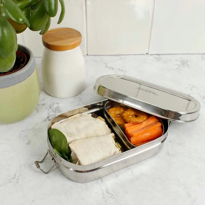 Stainless Steel Lunch Box Container Kangra Plastic Free Eco Friendly Alternative 