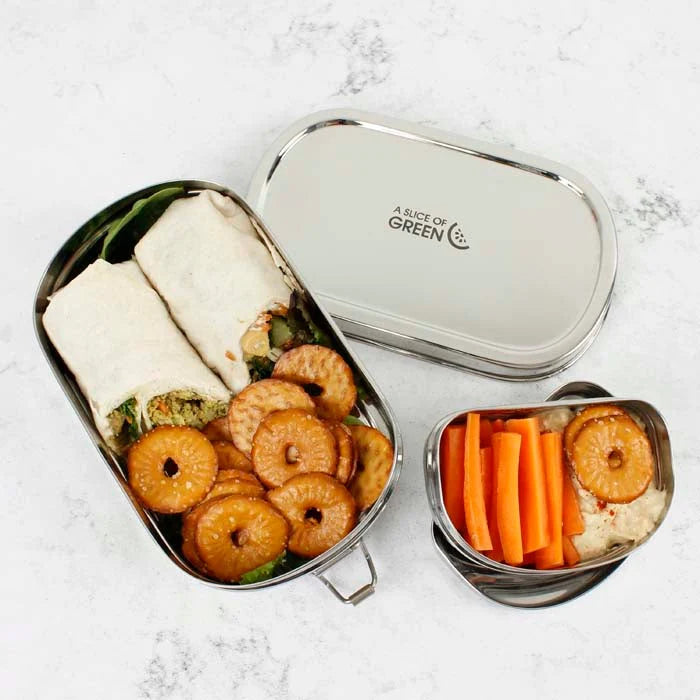 Stainless Steel Lunch Box Container Kangra Plastic Free Eco Friendly Alternative 