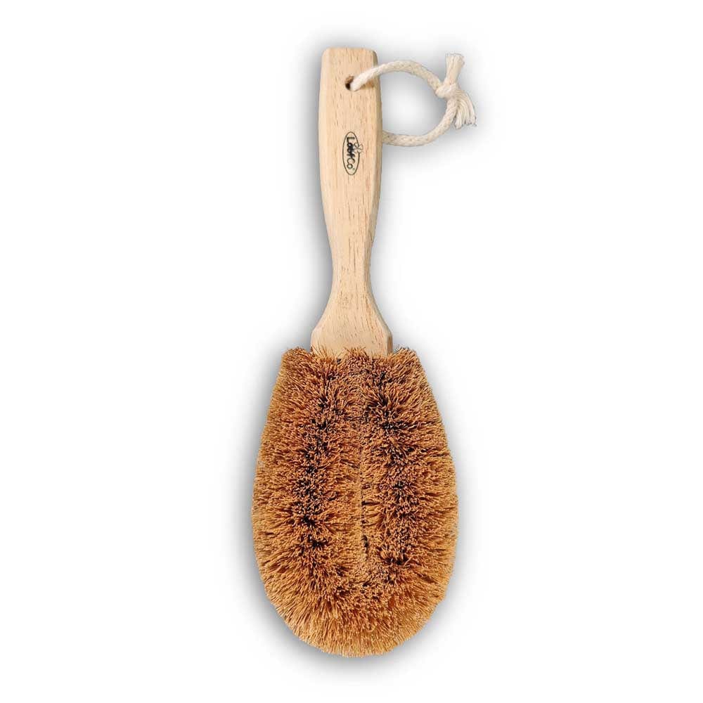 Loofco garden brush coconut coir plastic free eco friendly
